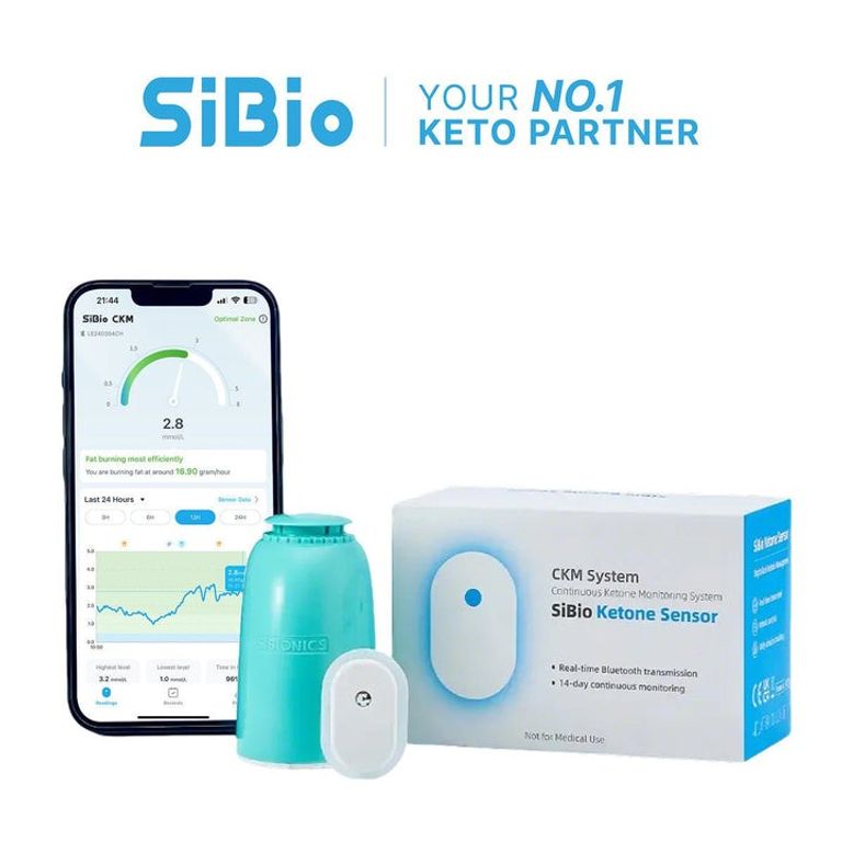 Купити Система безперервного моніторингу кетонів SiBio KS1 (CKM). Нове. Б/У