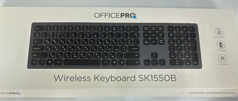 Купить Officepro SK1550 Black Б/У