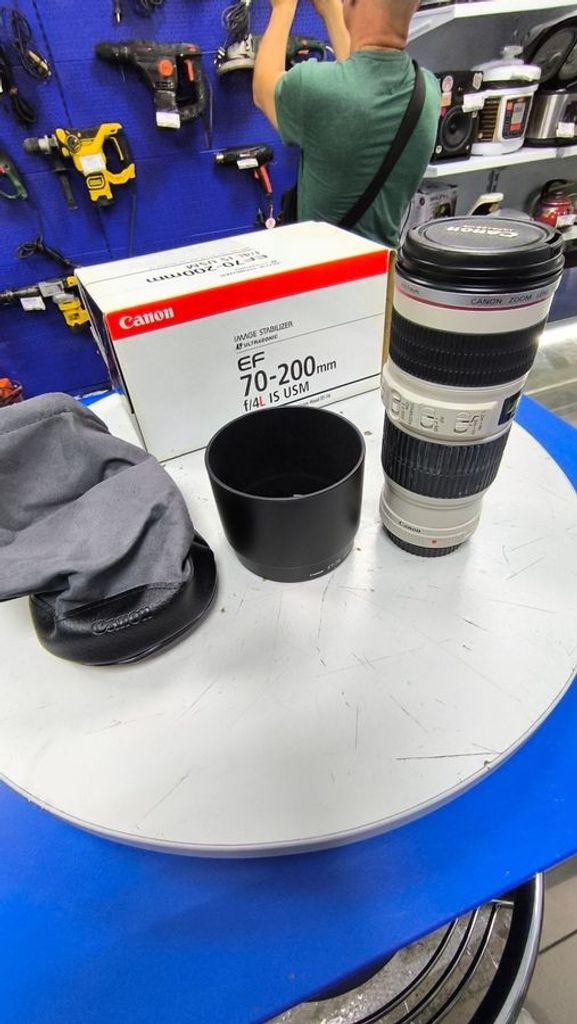 Объявление Canon ef 70-200mm f/4l is ii usm Б/У