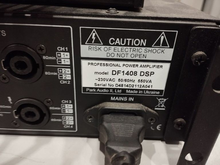 Дешево Park Audio df1408 dsp з ломбарду