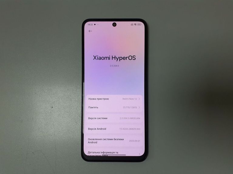 Оголошення Xiaomi redmi note 12 4/128gb Б/У