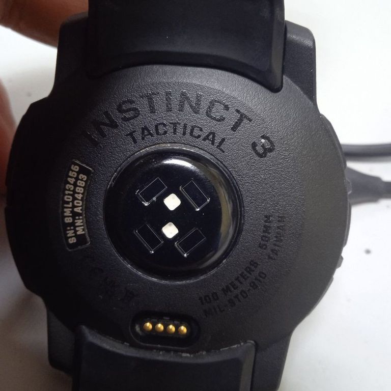 Объявление Garmin Instinct 3 50mm Solar Tactical Edition Black with Black Band (010-02935-50) Б/У