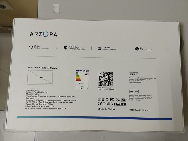 Arzopa S1 Table Код:01-200800256. Зображення 8