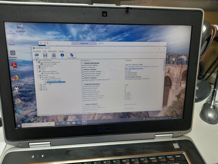 Распродажа Dell 15/core i7 2620m ddr3/8gb ddr3/hdd *відсутній/ssd 120 gb/*інтегрована, продавец Техноскарб
