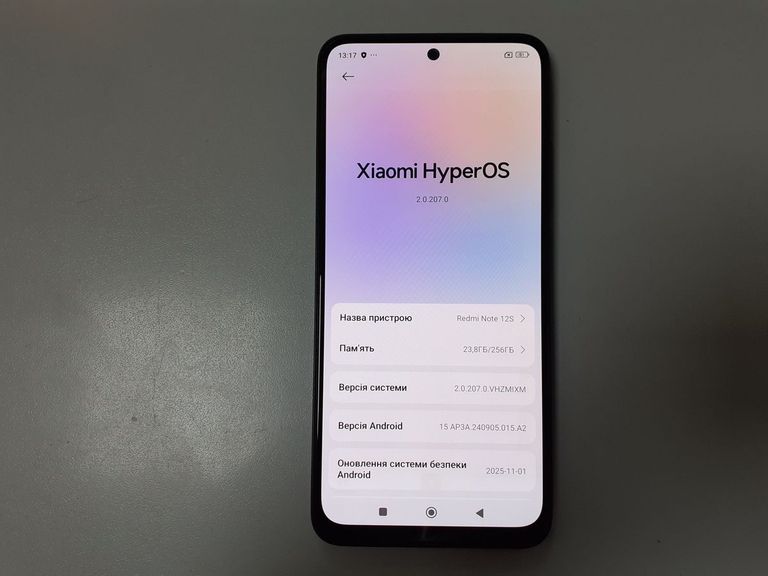 Объявление Xiaomi redmi note 12s 8/256gb Б/У
