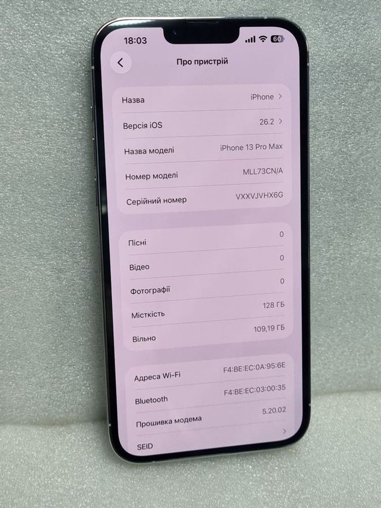 Дешево Apple iphone 13 pro max 128gb з ломбарду