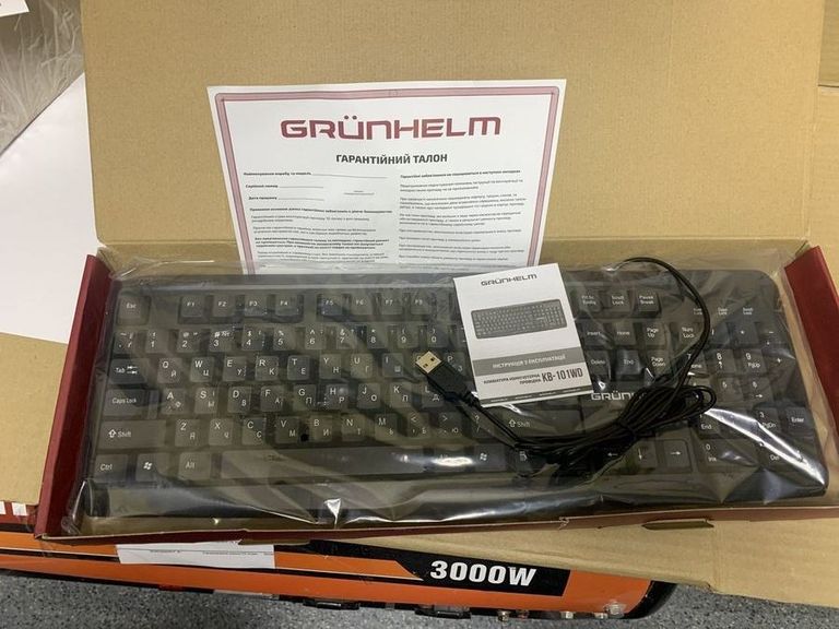 Оголошення Grunhelm KB-101WD Black Б/У