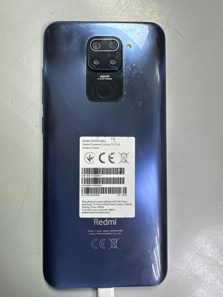 Оголошення Xiaomi Redmi Note 9 4/128GB Blue (no NFC) Б/У