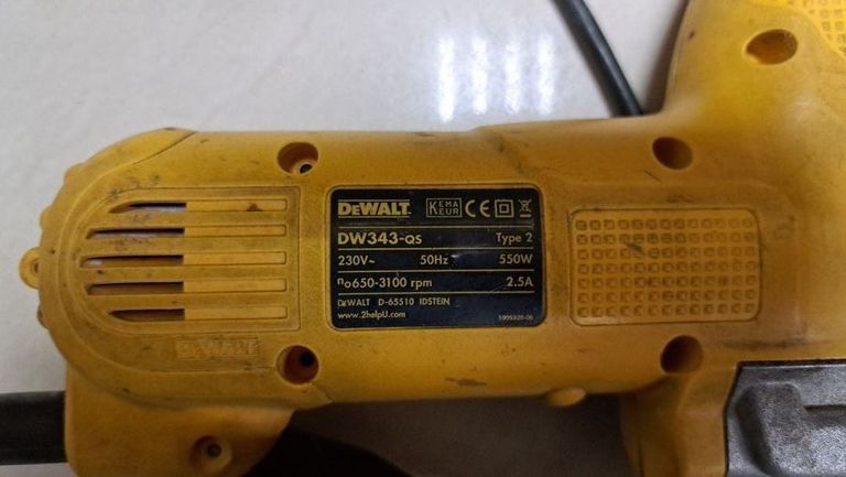Оголошення Dewalt DW343K Б/У