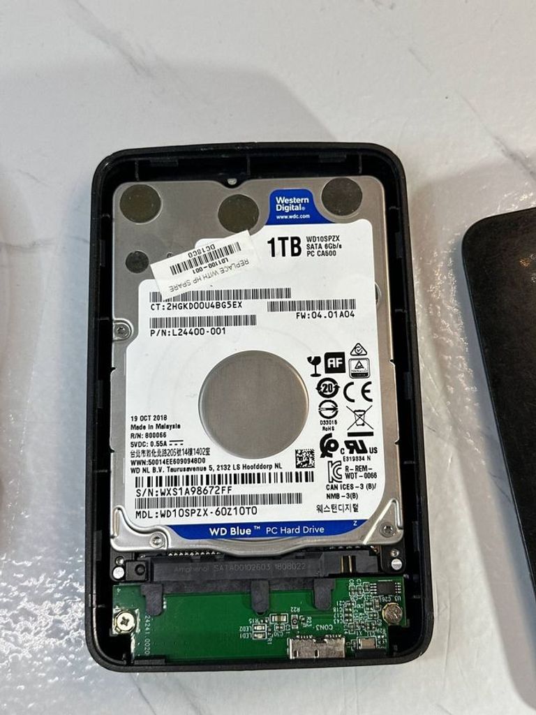 Дешево Wd blue 2.5" 1 tb wd10spzx з ломбарду