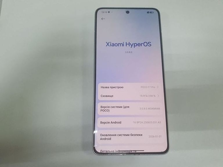 Купити Poco F7 Pro 12/256GB Black Б/У