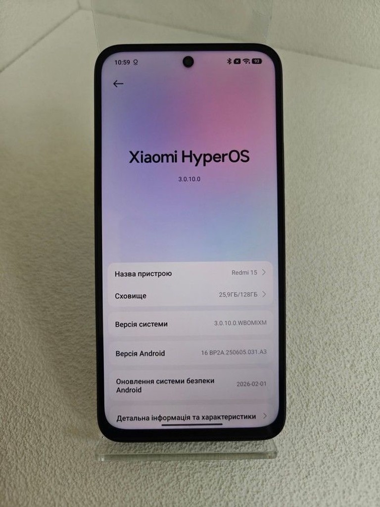 Объявление Xiaomi redmi 15 4g 6/128gb Б/У