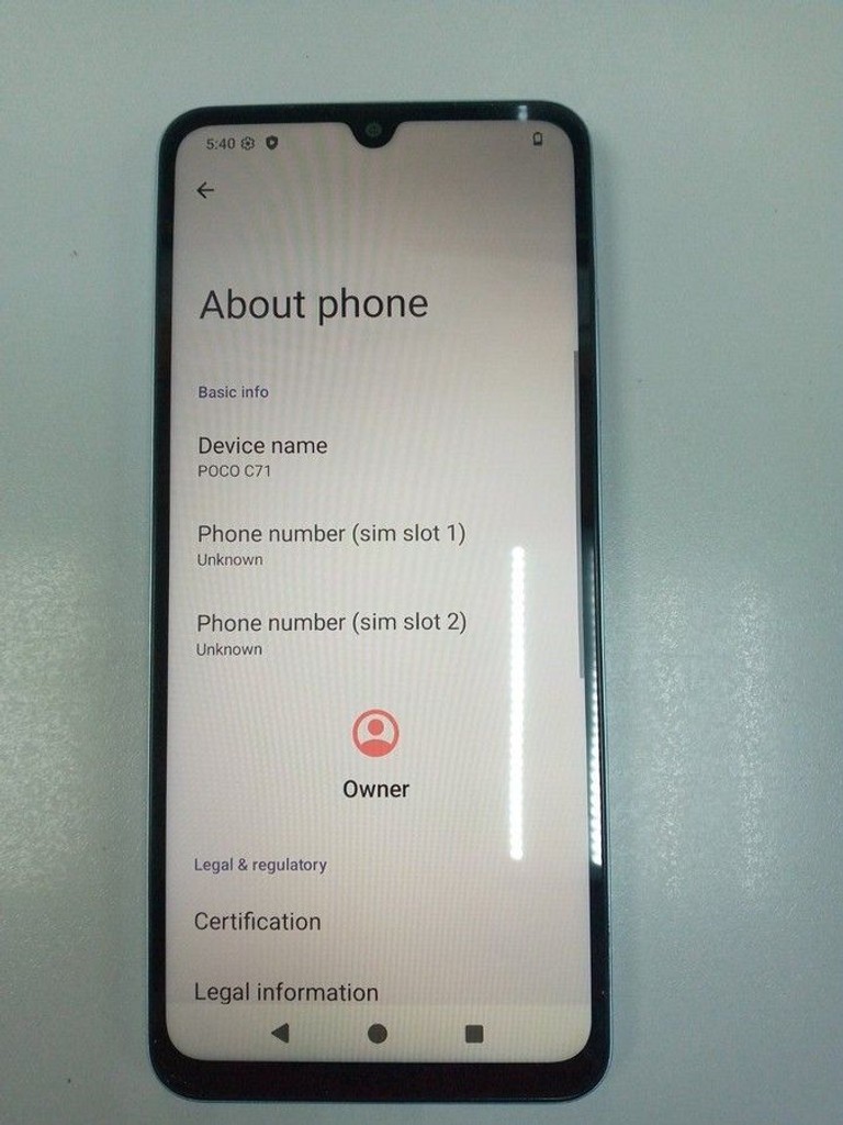 Оголошення Poco c71 3/64gb Б/У
