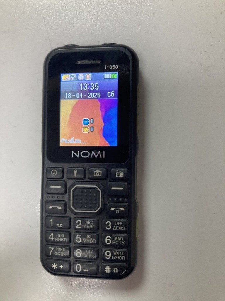 Оголошення Nomi i1850 Black Б/У