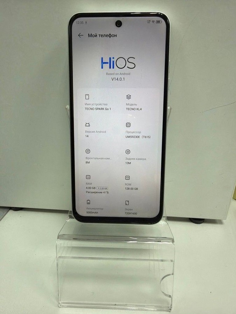 Розпродаж Tecno spark go 1 kl4 4/128gb, продавець Техноскарб