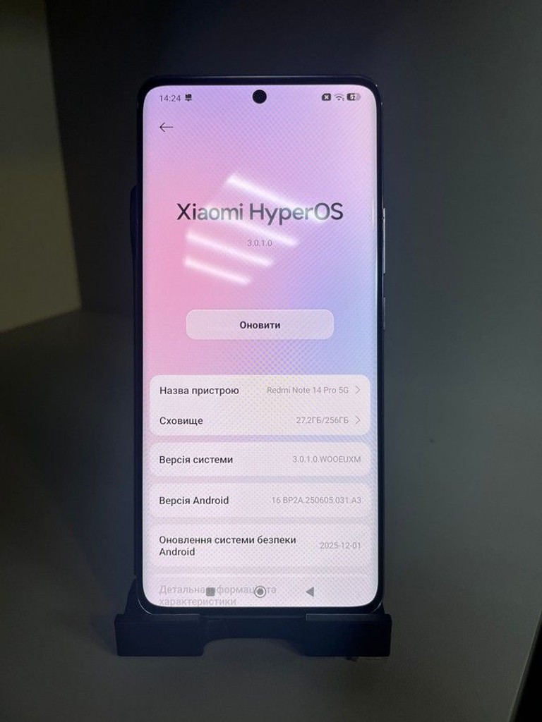 Xiaomi redmi note 14 pro 5g 8/256gb Код:01-200993290. Зображення 8
