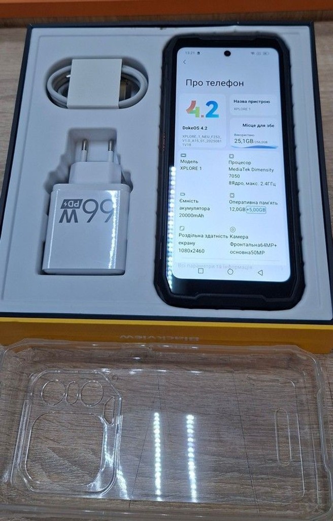 Купити Blackview XPLORE 1 12/256GB Black Б/У