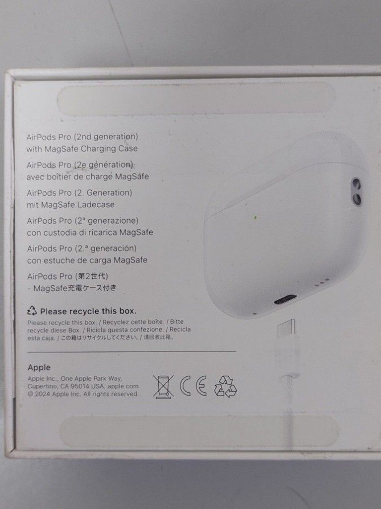 Apple airpods pro 2nd generation with magsafe charging case usb-c Код:01-201008758. Зображення 6