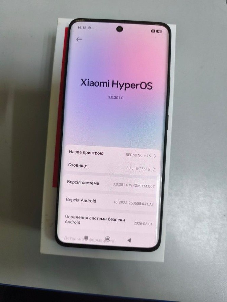 Xiaomi Redmi Note 15 4G 8/256GB Black Код:01-201075577. Зображення 6