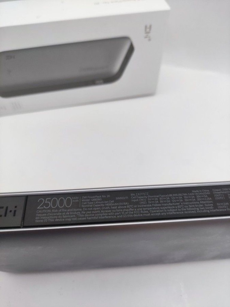 Zmi no.20 25000mah 210w backup battery qb826g Код:01-201080090. Зображення 7