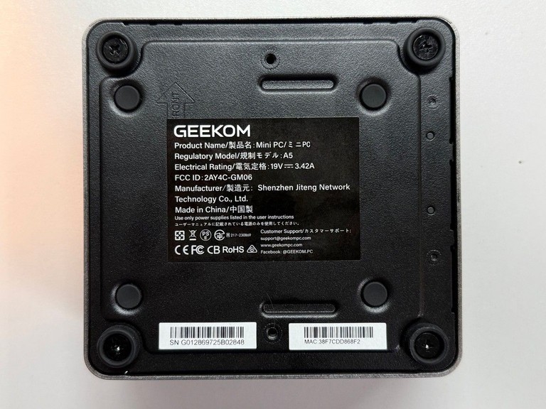 Geekom A5 PRO (GMA5R57530U-16512-EU) Код:01-201096299. Зображення 6