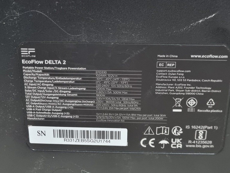 Ecoflow delta 2 Код:01-201134512. Зображення 8