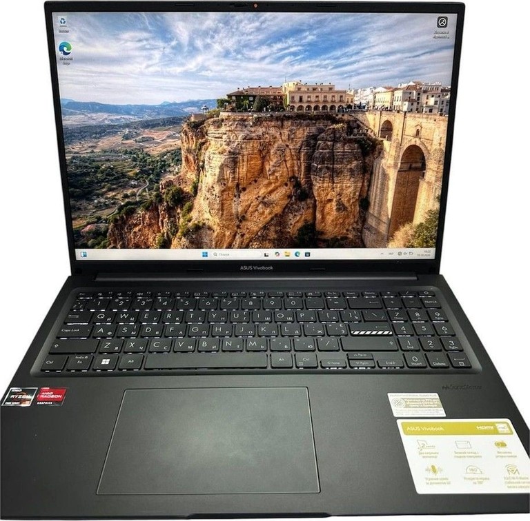 Купить Asus екр. 15,6/amd ryzen 5 7530u 2.3ghz/ ram16gb/ssd512gb/ amd radeon graphics Б/У