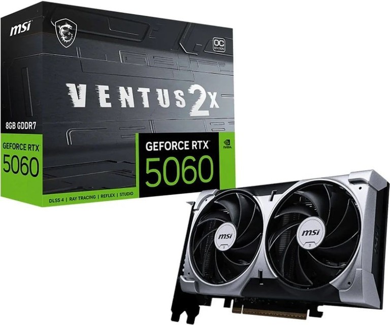 Купить MSI GeForce rtx 5060 MSI ventus 2x Б/У