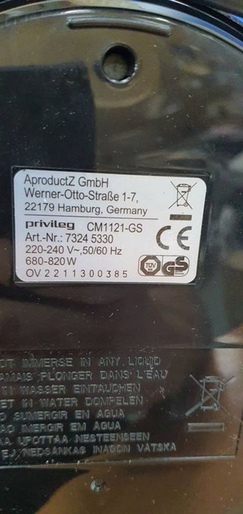 Privileg cm1121 gs