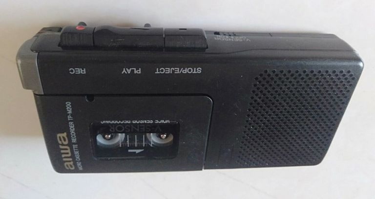 Диктофон AIWA TP-M200 V-Sensor с датчиком голоса. Код:null. Зображення 4