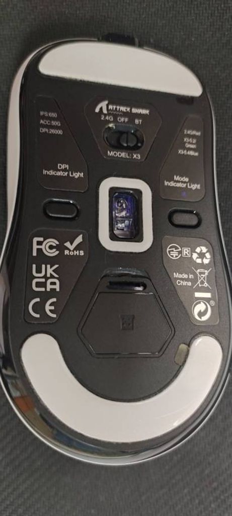 Оголошення Attack shark X3 Black Б/У