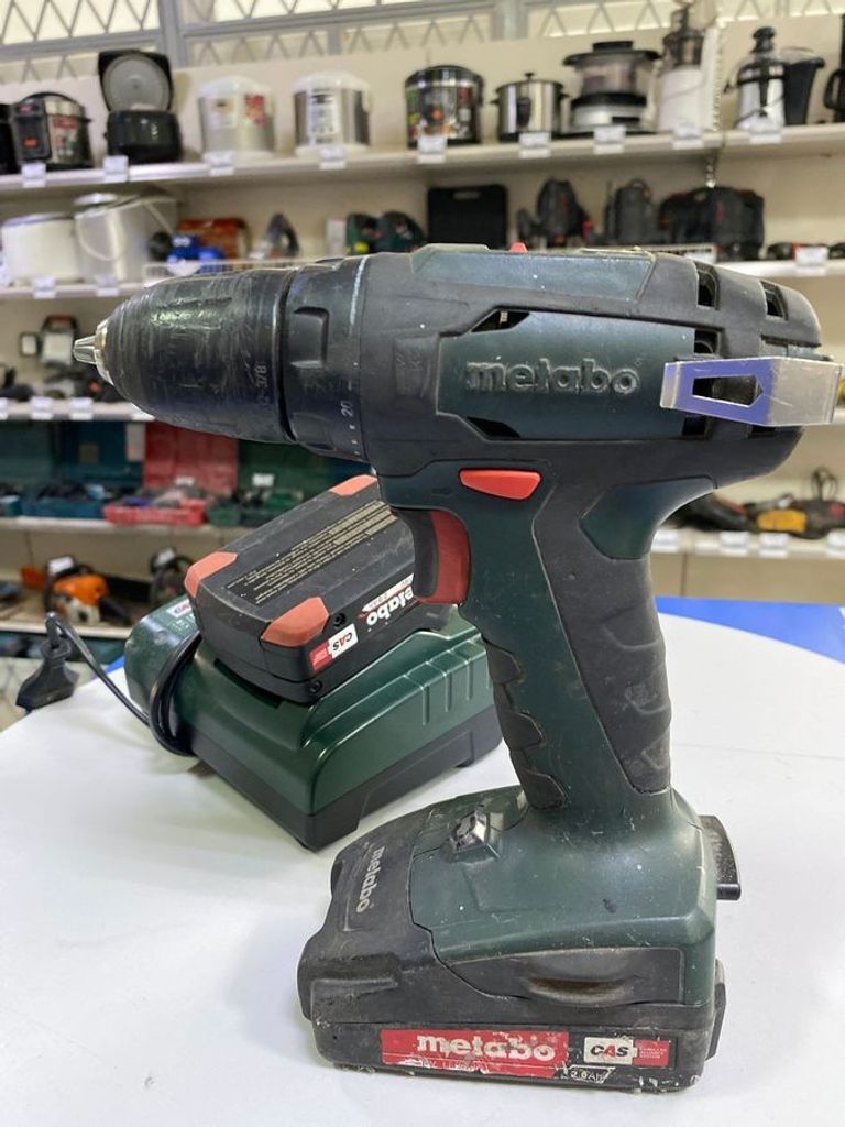 Купити Metabo bs 18 2акб 2ah зп Б/У