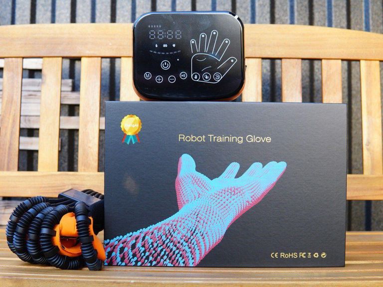 Акція! Робот тренажер для правої руки та пальців акумуляторний Реабілітація після травм з дзеркальною рукавичкою Розмір L. Новий Код:null. Зображення 10