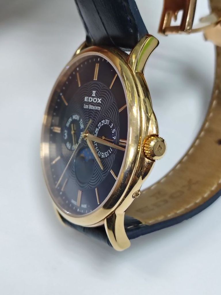 Edox les bemonts multifunction moon phase 40002 37r buir Код:01-200753302. Зображення 8