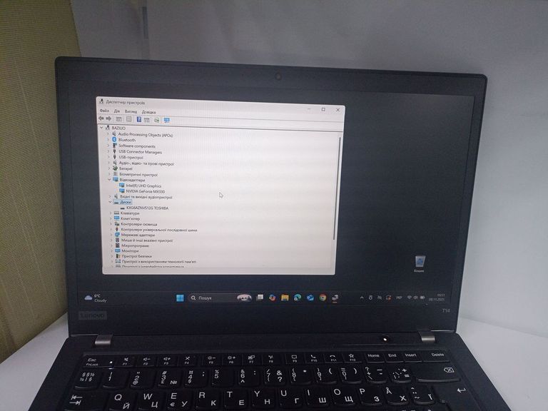 Объявление Lenovo 17/core i7-10610u ddr4/24gb ddr4/hdd *відсутній/ssd 500 gb/geforce mx330 2gb Б/У