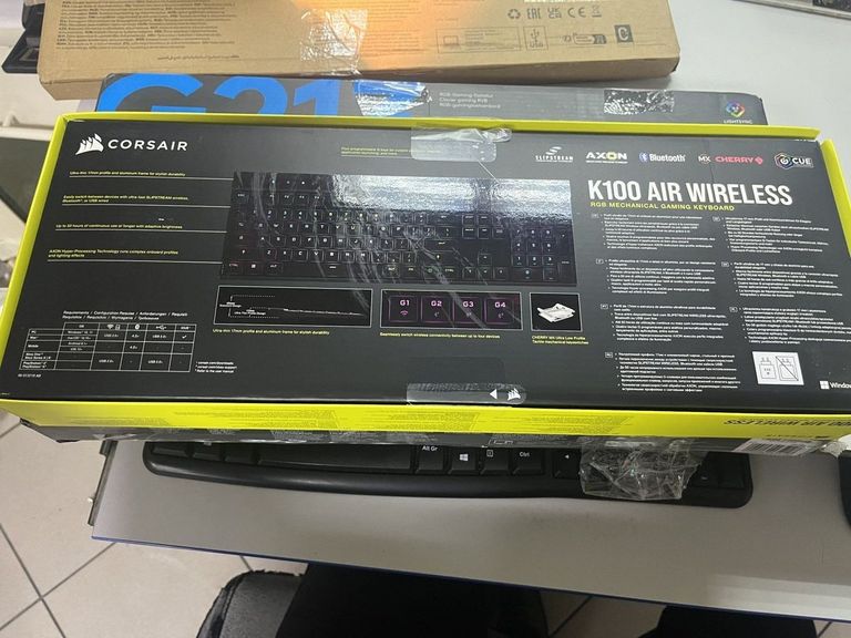 Купить Corsair k100 air wireless Б/У