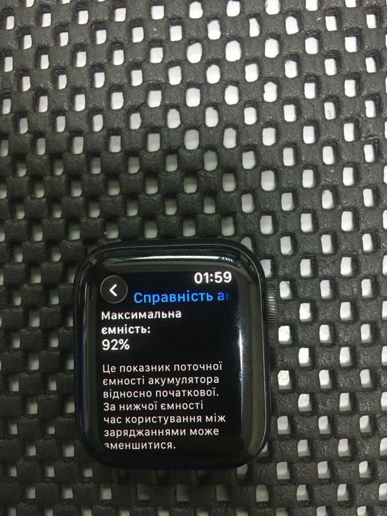 Оголошення Apple watch series 6 gps aluminium case 40mm a2291 Б/У