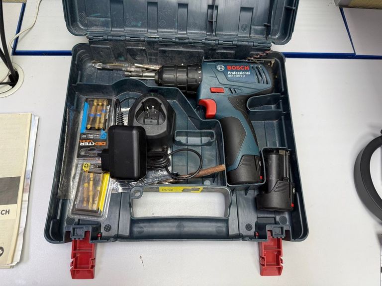 Купить Bosch gsr 1080-2li 2акб зп Б/У