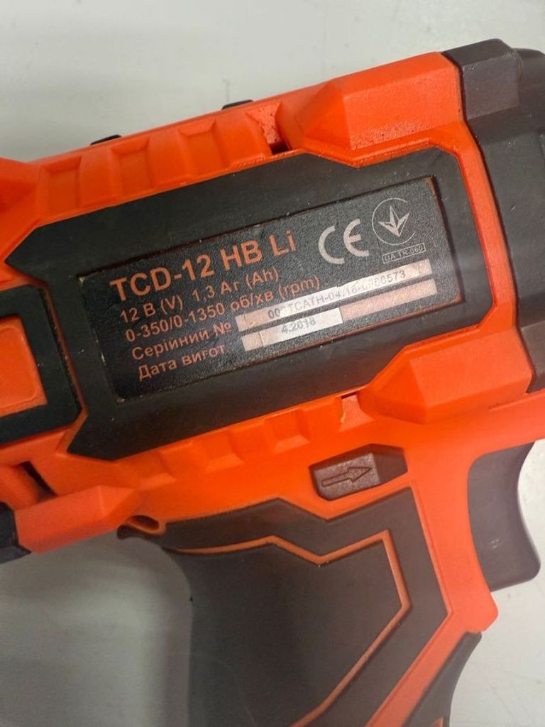 Tolsen TCD-12 QC Li (853461) Код:01-200818799. Изображение 7