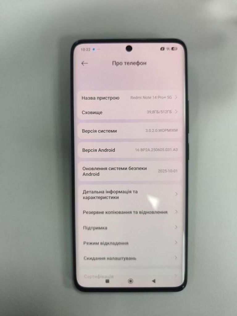 Объявление Xiaomi redmi note 14 pro+ 5g 12/512gb Б/У
