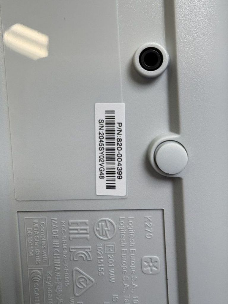 Дешиво Logitech k270 wireless keyboard с ломбарда