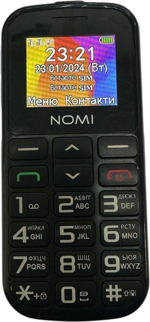 Оголошення Nomi i1871 Black Б/У