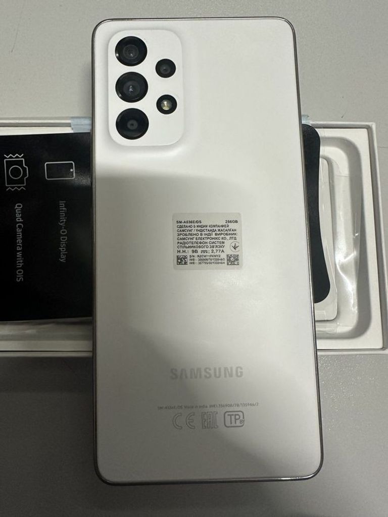 Оголошення Samsung a536e galaxy a53 5g 8/256gb Б/У