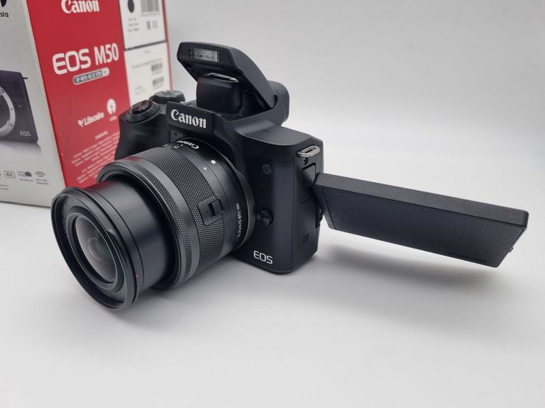 Оголошення Canon eos m50 + 15-45мм is stm Б/У