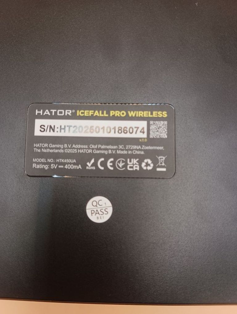 Купить Hator icefall pro wireless Б/У