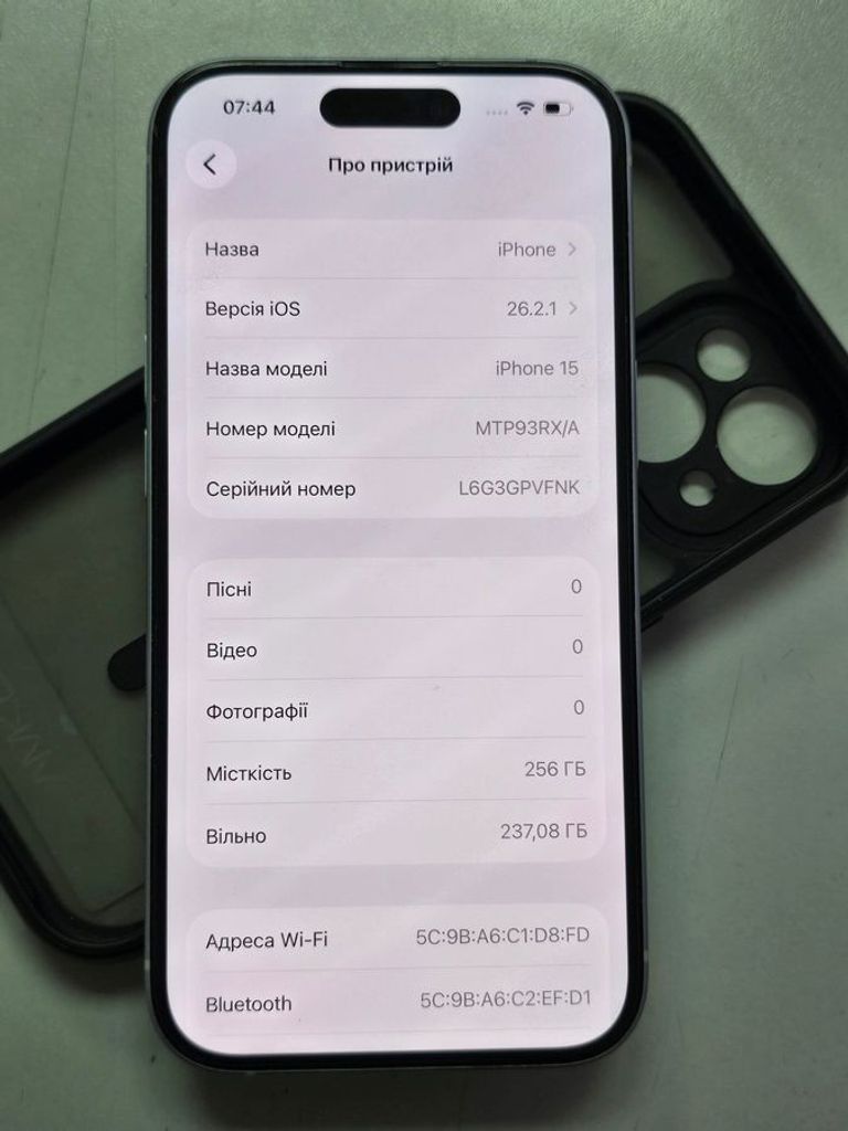 Распродажа Apple iPhone 15 256GB Green, продавец Техноскарб