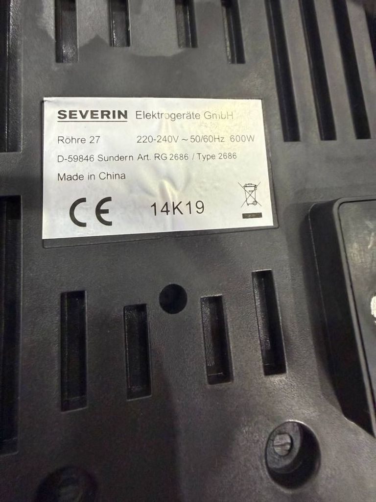 Оголошення Severin RG 2686 Б/У