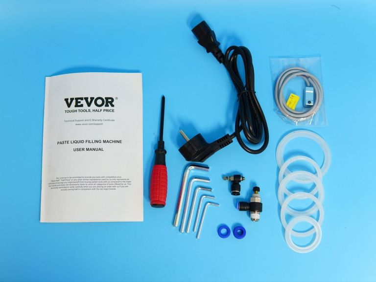 Дозатор розливу VEVOR (50-500мл) для в'язких продуктів G-500 поршневий для рідких та пастоподібних продуктів з двома режимами ке Код:null. Зображення 8