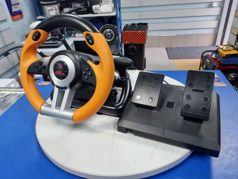 Купити Speed-Link drift o.z. racing wheel pc,-orange Б/У