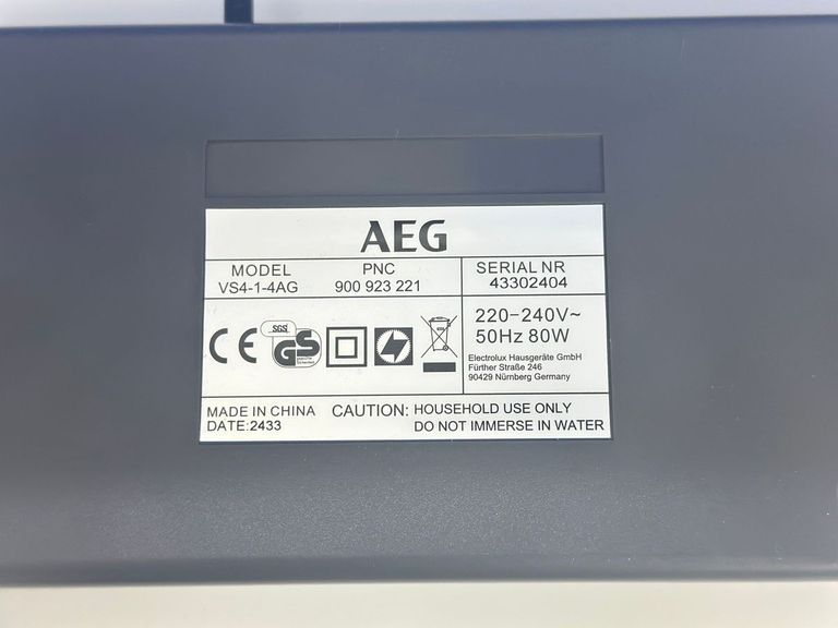 Aeg VS4-1-4AG Код:01-200905406. Зображення 5